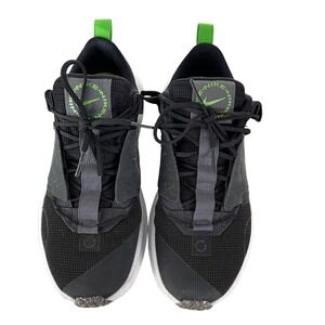 Nike Crater Impact Black Mean Green Kids Running Shoes DB3551-001 Size 4.5Y